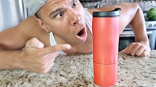 THE CUP THAT NEVER SPILLS!! (IMPOSSIBLE CHALLENGE)