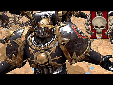 Astartes Mod 2021 - Chaos Iron Warriors vs Grey Knights | Warhammer 40K: Dawn of War 2: Retribution