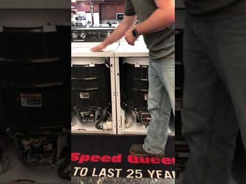 2019 Speed Queen Classic TC5 compared side by side to the TR5 Series washing machine