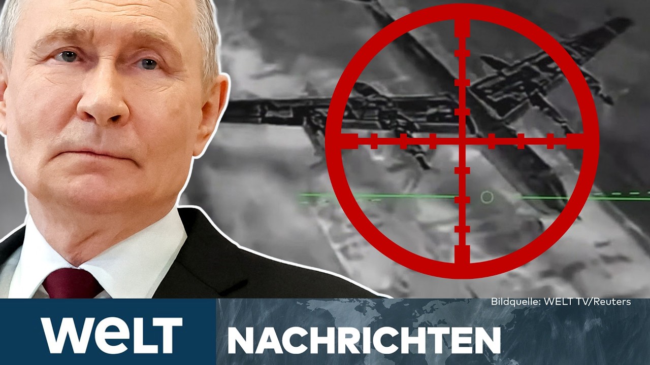 PUTINS KRIEG: Ukrainische Killer-Drohnen ‒ nichts und niemand ist in Russland noch sicher | LIVE