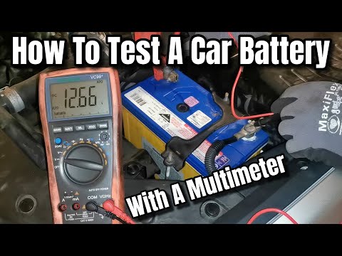 Car Battery Testing Using A Multimeter - How To DIY