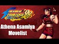 Athena Asamiya Movelist The King Of Fighters 98 Ultimate Match Final Edition