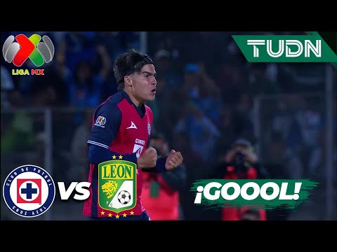 GREAT GOAL! Luka Romero ties it | Cruz Azul 1-1 León | Liga MX - Matchday 16 CL 2025 | TUDN