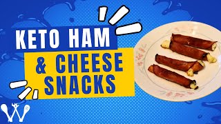 Delicious Keto Ham & Cheese Snack | Super Simple!