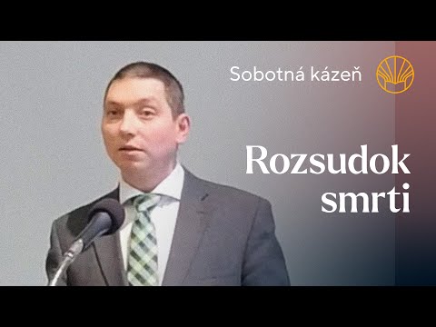 📖 Rozsudok smrti • Filip Soós • Sobotná kázeň 8. 4. 2023