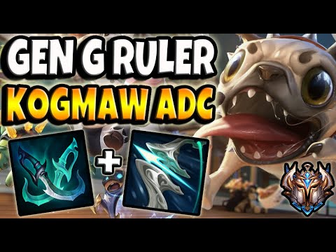 Kogmaw vs Samira ADC [ Gen G Ruler ] Korea Challenger Patch 11.10 ✅