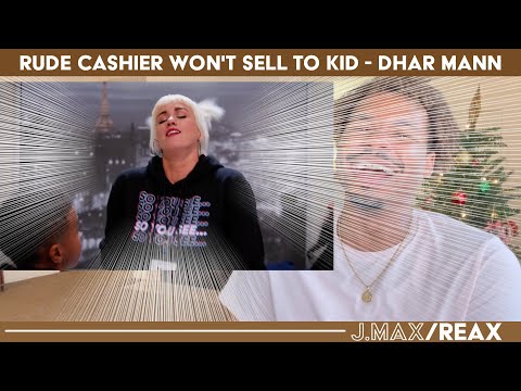 RUDE CASHIER Won't Sell To KID - Dhar Mann | J.Max/Reax (Reaction)