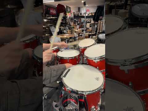 Montineri Ludwig Resto-Mod 6-Piece Drum Kit 2025 - Tangerine Glitter image 10
