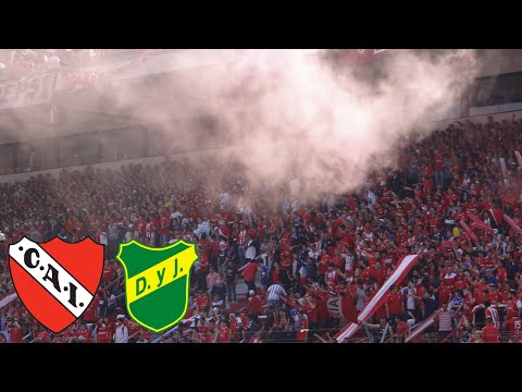 "Independiente 1 - Defensa 1 / Compilado de la hinchada" Barra: La Barra del Rojo • Club: Independiente