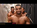 2019 NPC Steve Stone Metropolitan Championships Men's Physique BackStage Video Pt.2