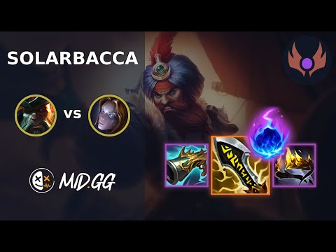 MID.GG: [ solarbacca ] Gangplank MID vs Orianna | NA MASTER | LOL Season 2025