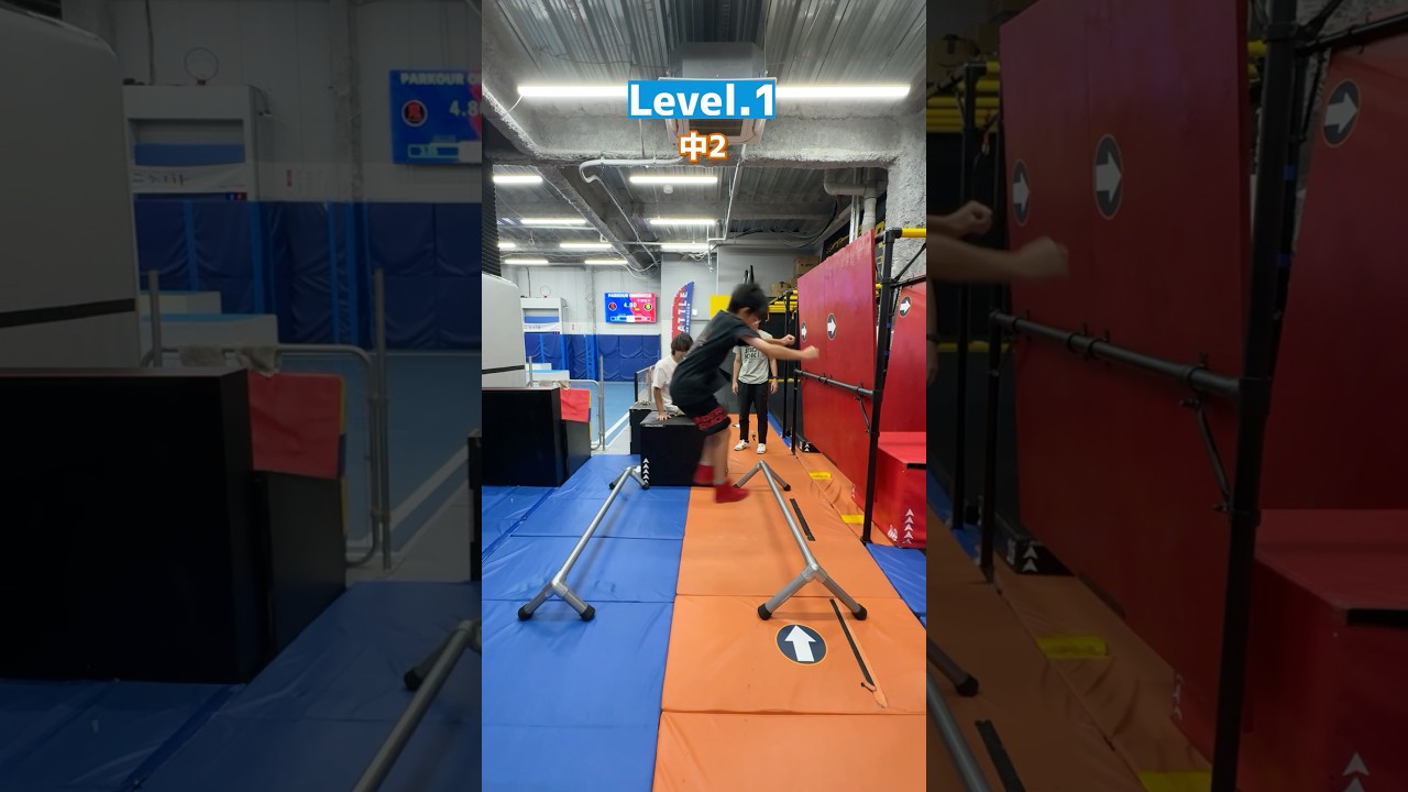 パルクールキッズとジャンプ対決したらwww