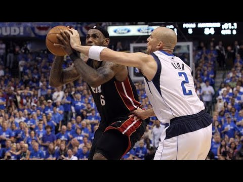 Jason Kidd locks up LeBron in the 2011 Finals