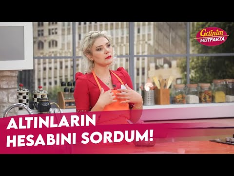 Seda'nın Kayınvalidesi Takılan Altınların Gramajını Düşürmüş - Gelinim Mutfakta 12 Ağustos Pazartesi