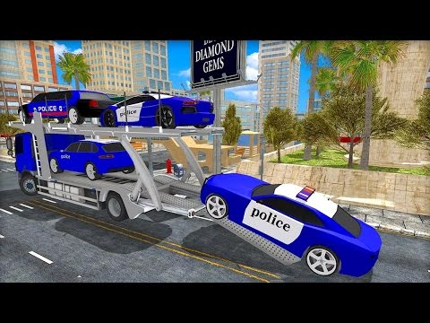 Police Car Transporter Truck (by Tencell) Android Gameplay [HD]