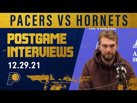 Indiana Pacers Postgame Media Availability (vs Charlotte Hornets) | December 29, 2021