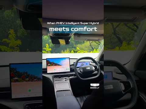 Inside the Geely Starray EM-i Interior