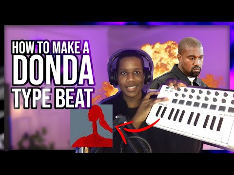 How to make a Kanye West "Donda" Type Beat | Ableton Live Tutorial