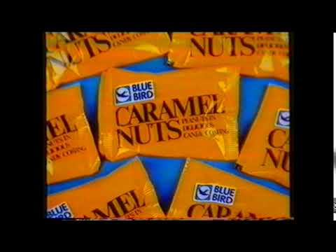 Blue Bird Caramel Nuts TV Advert 1985