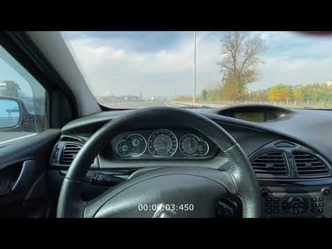 CITROEN C5 2.0i 140 HP (2006), 0-100, 0-200 acceleration, top speed and uphill performance