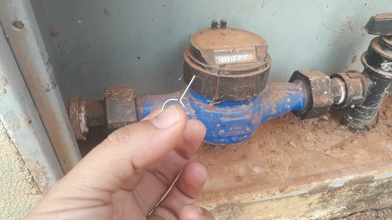 conta de agua mais barata relogio parado.