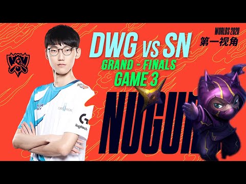 [Proview] Nuguri Kennen | DWG vs SN | Worlds 2020 Finals Game 3 | 너구리 개인화면 - 2020월드 챔피언십
