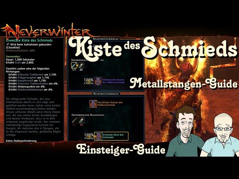 NEVERWINTER: Erweckte Kiste des Schmieds - Metallstangen Restaurations-Guide - Tutorial PS4 deutsch