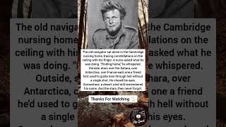 The old navigator sat alone in the Cambridge#shorts#shortvideo#history