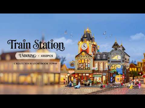 Vidéo Lumibricks Town Life 15017 : Gare