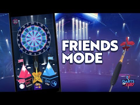 Darts of Fury - FRIENDS MODE - YouTube
