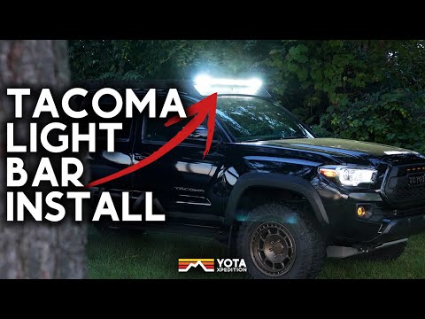 Tacoma Diode Dynamics 42" Light Bar Install | Step By Step Guide