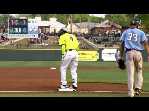 Columbia Fireflies | Gene Cone Triples Against Hickory