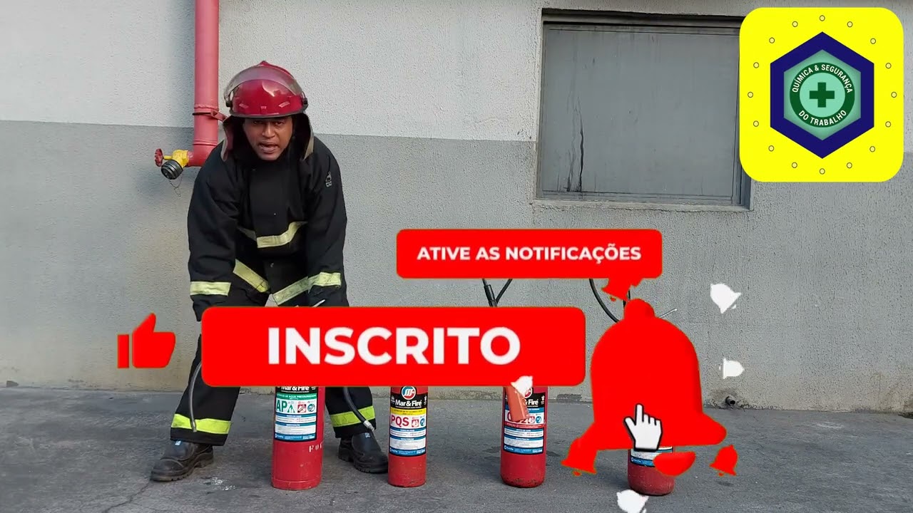 Identificação de EXTINTORES DE INCÊNDIO