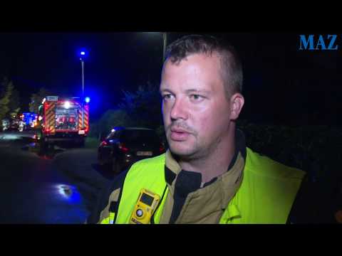 Hochwasser in Brieselang: 24-Stunden-Einsatz für die Feuerwehr