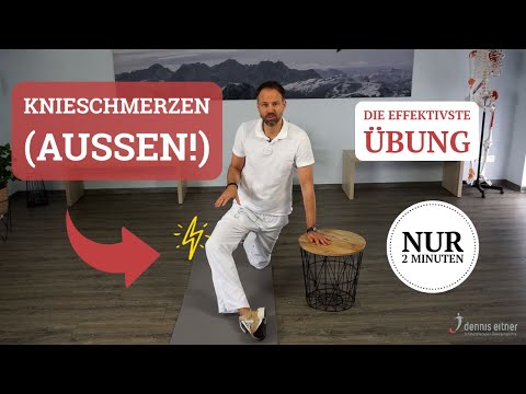 Relieve knee pain on the outside - this exercise will help you immediately!