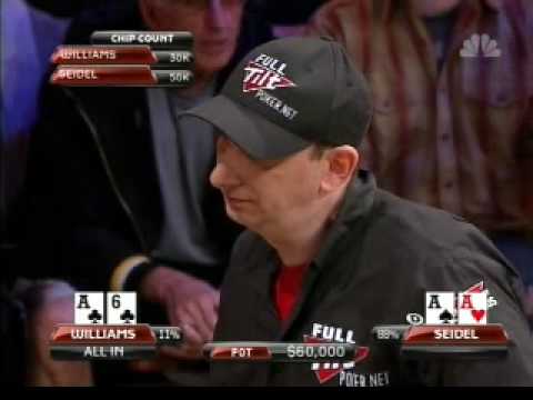 David Williams rips up cards on Heads Up Championship