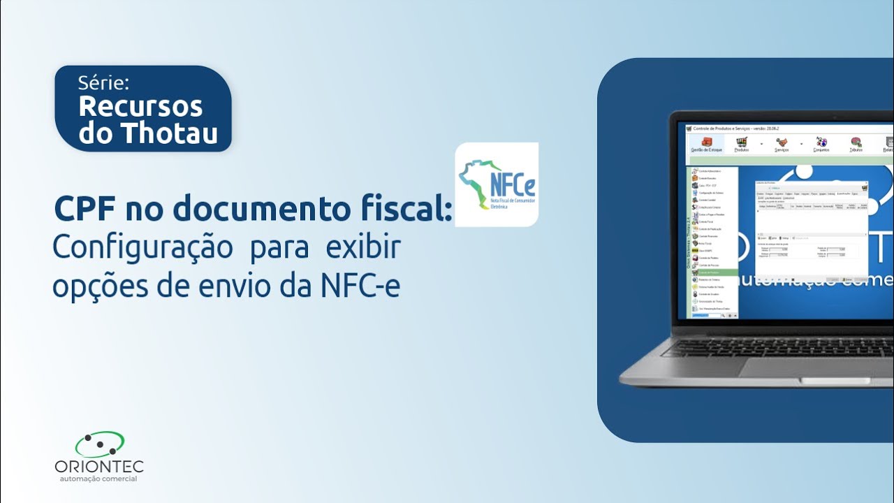 CPF no Documento Fiscal ( Nota Fiscal Mineira)