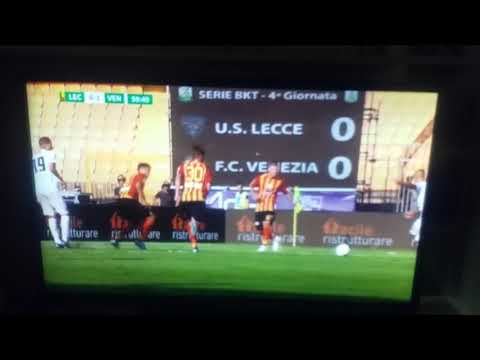 IL GOAL DEL VENEZIA IN LECCE - VENEZIA