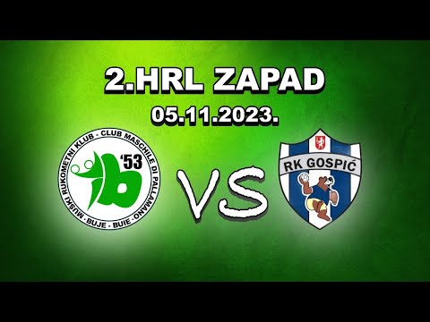 MRK BUJE - RK GOSPIĆ ---- 05.11.2023