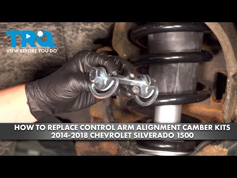 How to Replace Control Arm Alignment Camber Kits 2014-2018 Chevrolet Silverado 1500