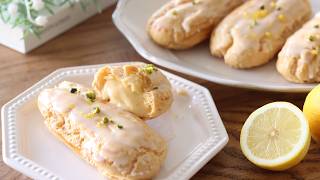 Best dessert! If you have an oven. Husband ask to cook them every day! Lemon Custard éclairs