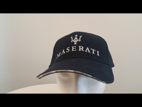 Maserati Hat- Navy Blue $35 at Zeigler Maserati of Grandville