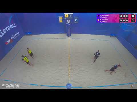 07:00 A. Antonenko / A. Zabuha - M. Bedukha / M. Kyselov 25.08.2022 | Winners Beach Volleyball