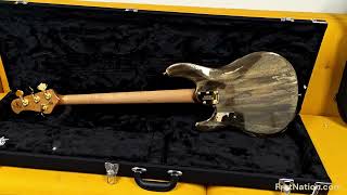 Video thumbnail for Ernie Ball Music Man 50th Anniversary Stingray Molten Gold by Fret Nation