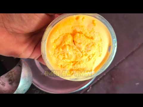 Mango ice Cream Recipe.GMS के बिना mango Ice cream recipe.Mango ice cream without GMS.#icecream