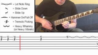 How To Play 'Knights of Cydonia' by Muse (With On Screen Tabs!) - Guitar Tutorial