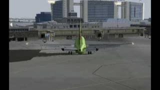 preview picture of video 'FS2004 B 767 Flight Barajas (LEMD) - Pulkovo (ULLI) Part 2: Landing in Pulkovo'