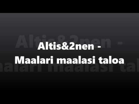 Altis&2nen - Maalari maalasi taloa