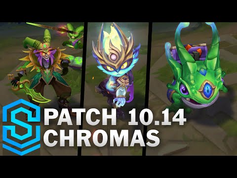 Arcanist and Infernal Chromas | Patch 10.14 Chromas, Shaco, Kog'Maw, Kennen, Vel'Koz and Karthus