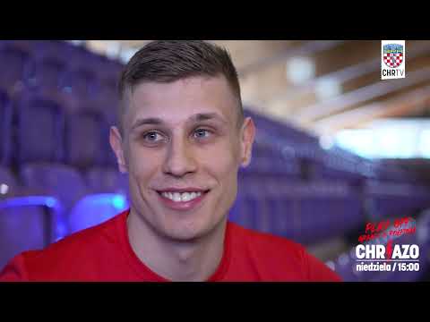 Rozmowa z Wojtkiem Hajnosem i Wojtkiem Dadejem przed meczem KGHM Chrobry - Azoty-Puławy